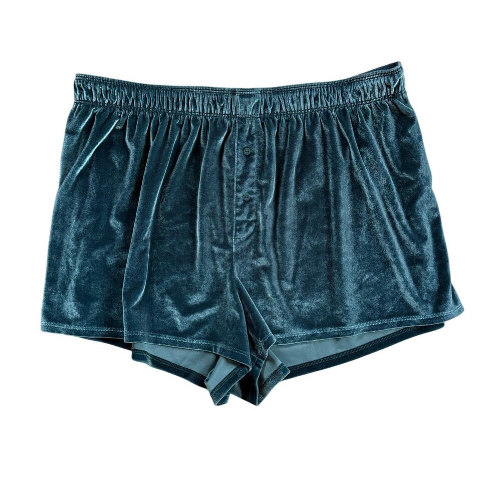 VS Pink Velour Sleep Shorts XL
